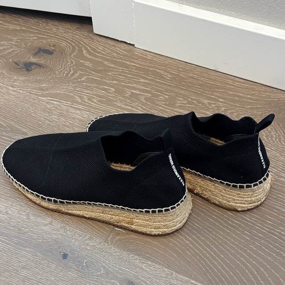 Alexander Wang Shoes - Alexander Wang Black Espadrille Slip-Ons